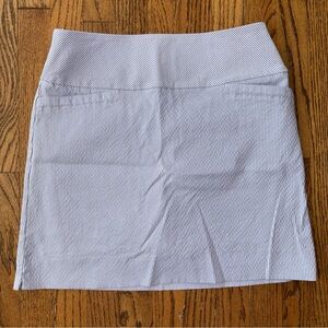 S.C. & Co‎ Skort Blue & White Tummy Control Stretch Pickleball Golf Pockets Sz M